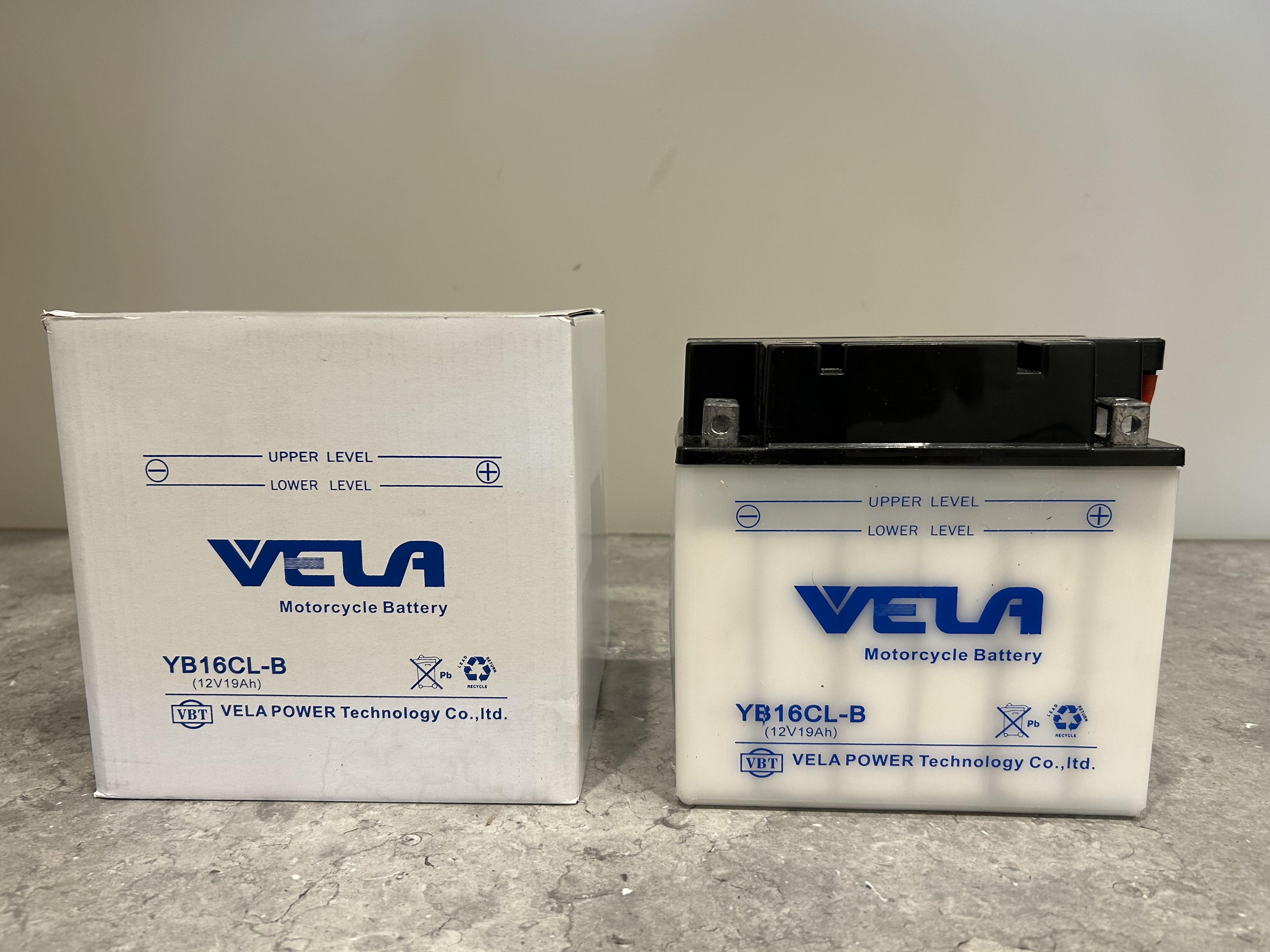 YB16CL-B 16Ah battery for jet skis - Lightweight, reliable starts, easy to install.