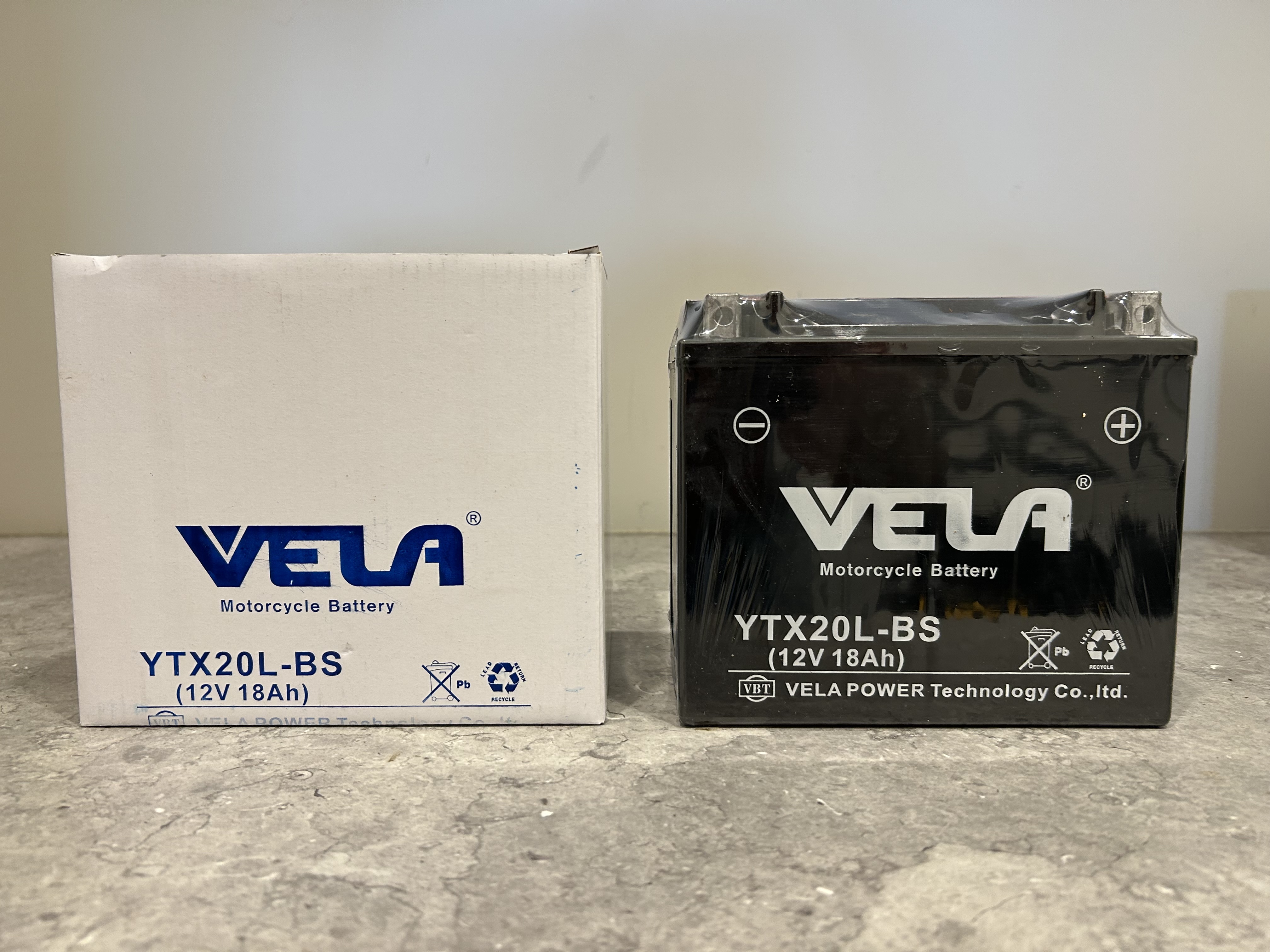 YTX20L-BS 20Ah battery for jet skis - Balanced performance for daily use, easy to install.